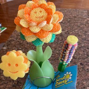 Scrub Daddy - Scrub Daisy Dishwand System